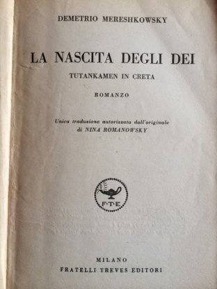 LA NASCITA DEGLI DEI